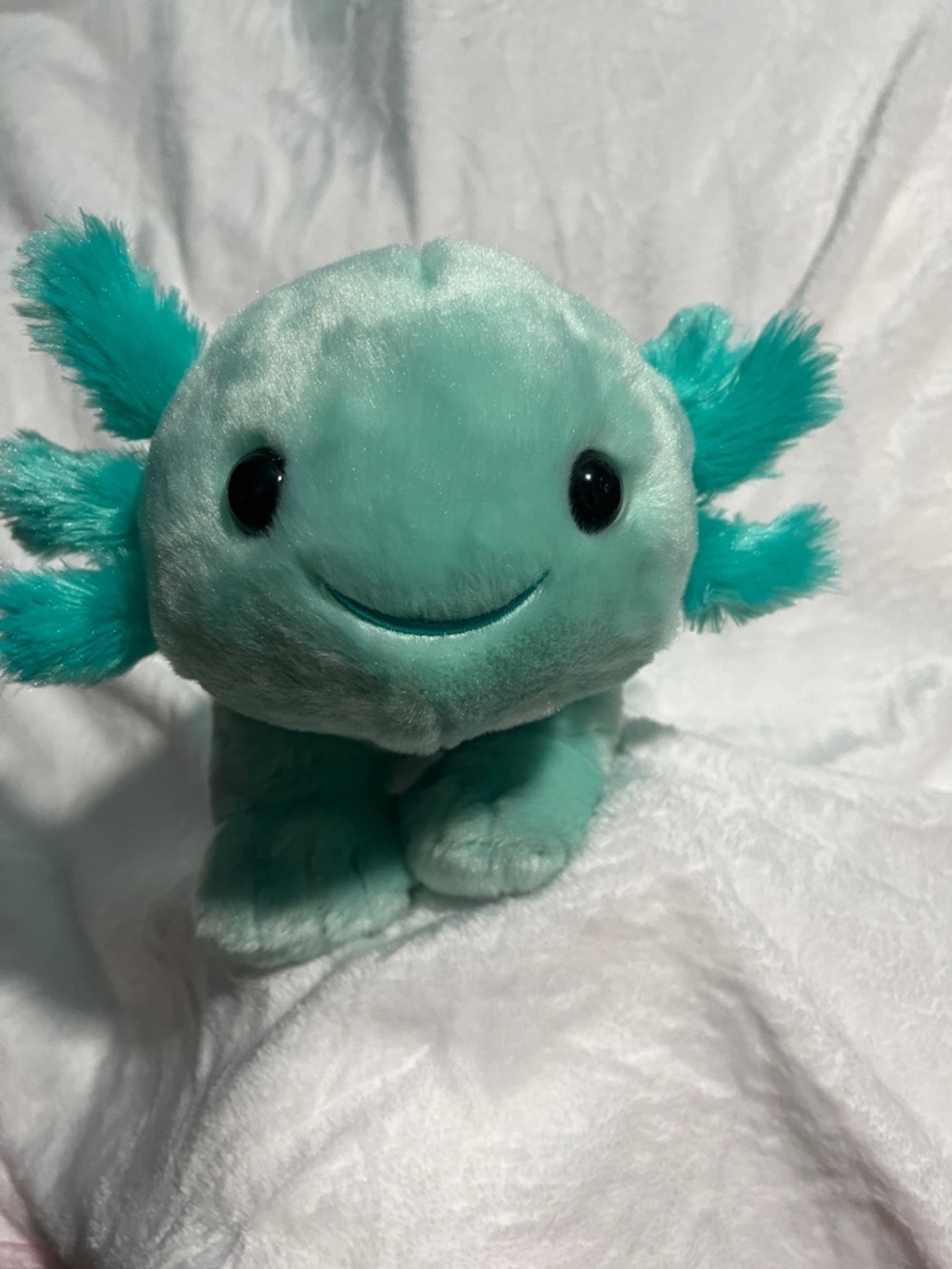 Build-A-Bear Teal Axolotl Plush